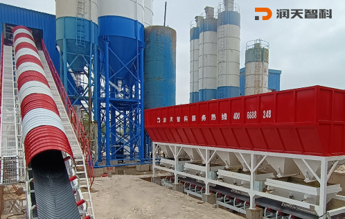 HZS180 concrete mixing station