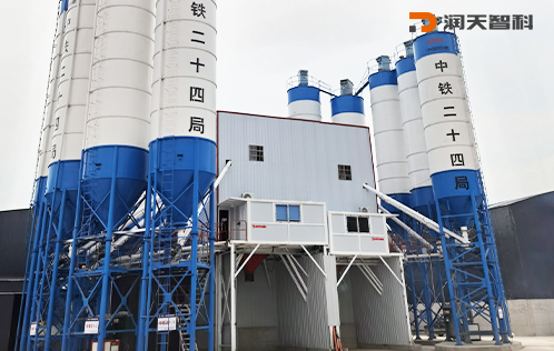 HZS180 concrete mixing station