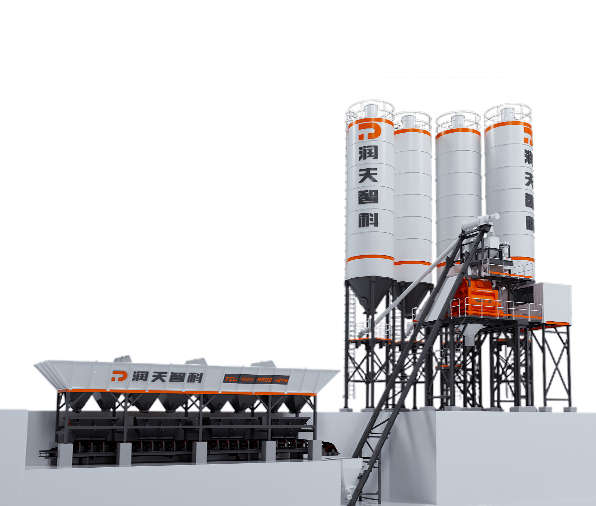 HZS Series Bucket-Lifting Type Concrete Mixing Plant